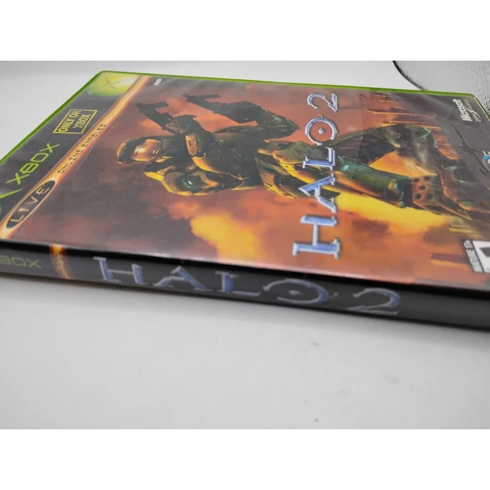 Halo 2 Microsoft Xbox 2004 Video Game (No Manual) Game And Disc Only